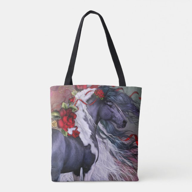 Gypsy Rose Tote Bag (Back)