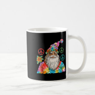Gypsy Santa Claus Hipe Tie Dye Groovy Christmas  Coffee Mug