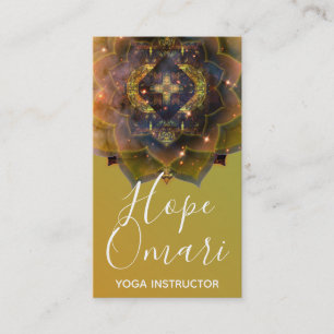 Gypsy Soul Mandala Business Card
