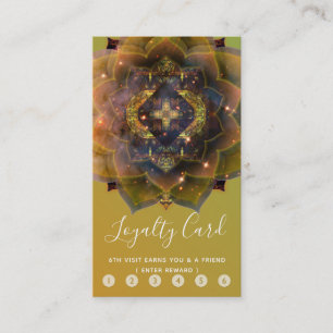 Gypsy Soul Mandala Loyalty Card
