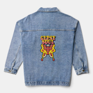 GYPSY SOUL VINTAGE BUTTERFLY Denim Jacket