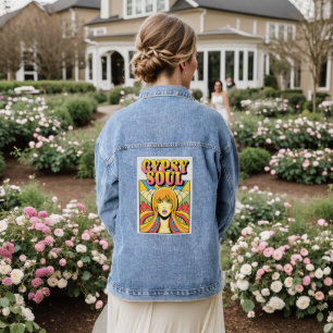 GYPSY SOUL VINTAGE HIPPIE Denim Veste