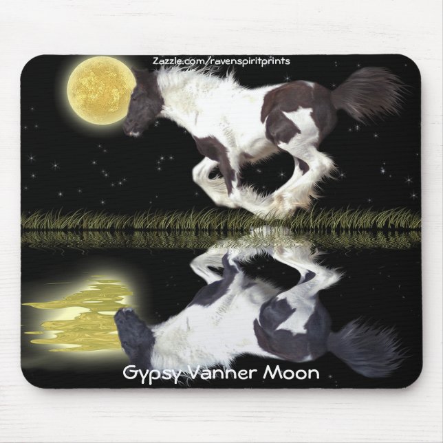 Gypsy Vanner Horse Magic Mouse Pad (Front)
