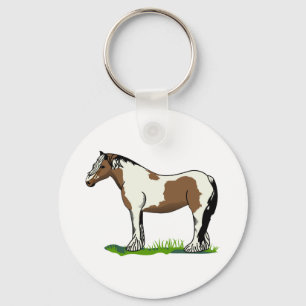 Gypsy Vanner Keychain