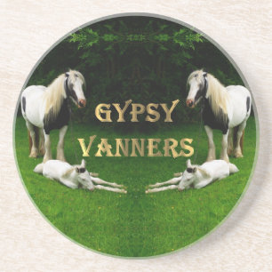 Gypsy Vanners Drink Coaster