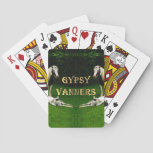 Gypsy Vanners Playing Cards
