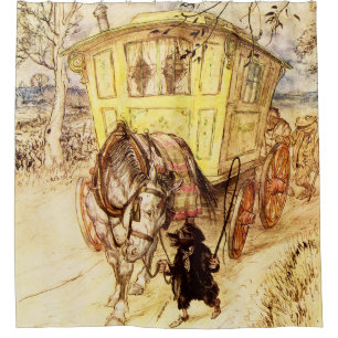 Gypsy Wagon – Golden Afternoon by Arthur Rackham