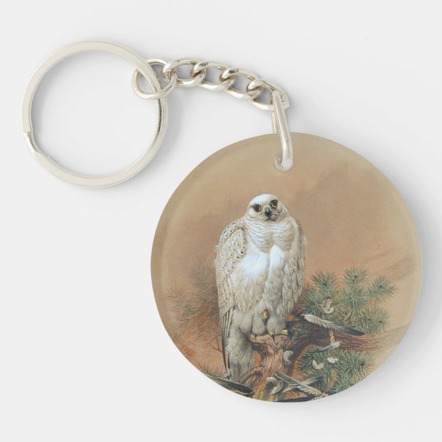 Gyrfalcon - 1861 keychain (Front)