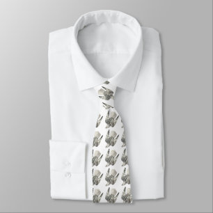 Gyrfalcon Falcon Diving Vintage Art Tie