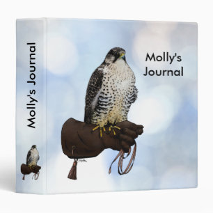 Gyrfalcon on Glove Binder
