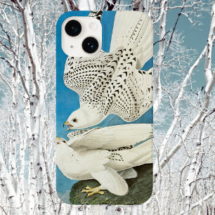 Gyrfalcons, aka Gerfalcons by John James Audubon iPhone 14 Case