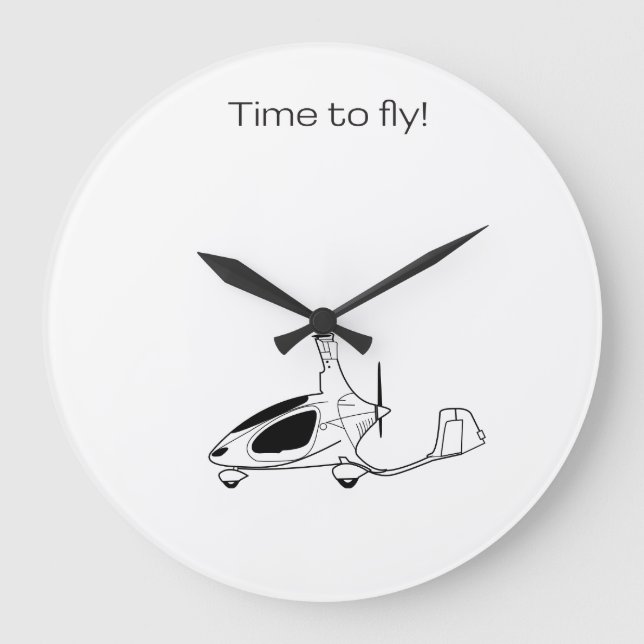 Gyrocopter (Gyro) Clock (Front)
