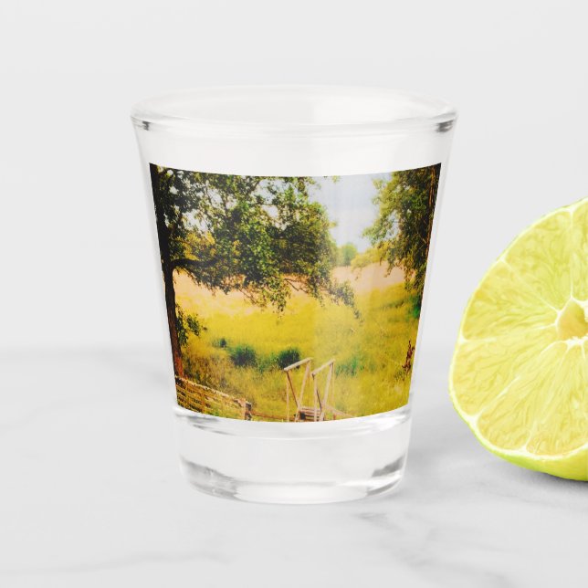 Gysinge Summer Field  Shot Glass (Front)
