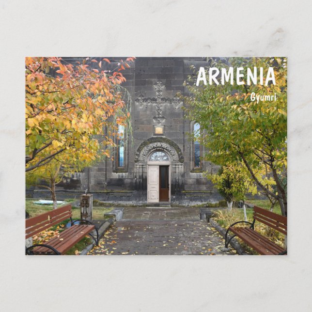 Gyumri in Armenia Postcard (Front)