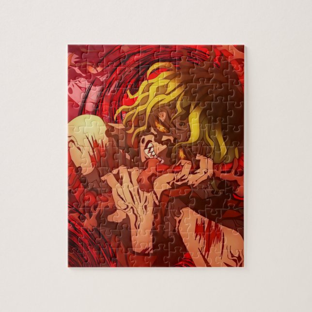 Gyutaro Upper Moon 6 Jigsaw Puzzle (Vertical)