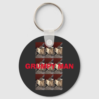GZ & LTS - Grumpy Man (Back in Business) Keychain