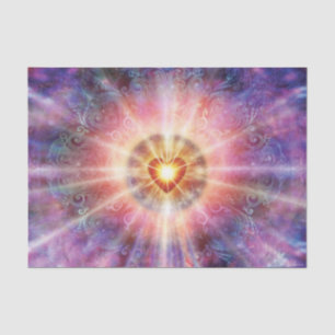 H034 Radiant Heart Tissue Paper