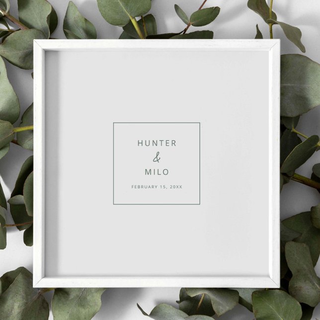 H100 Signer Mariage Poster Keepsaké Décor (Créateur téléchargé)