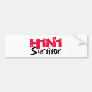 H1N1 Survivor Gear Bumper Sticker