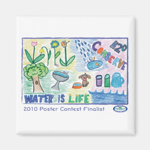H20 Conserve Magnet