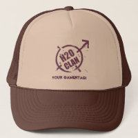 H20 Hat- Purple Logo