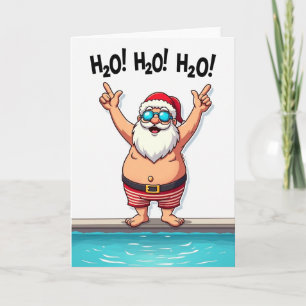 H20 Summer Christmas Card