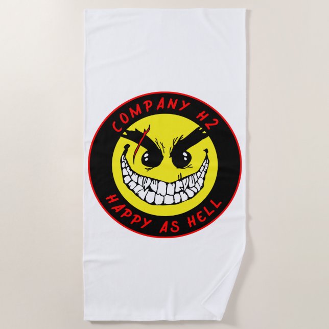 H2 Beach Towel (Front)