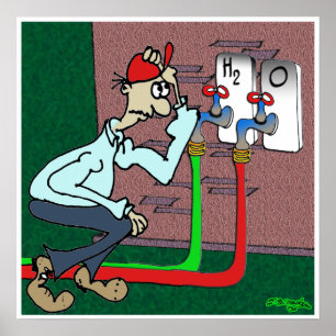 H2 & O Faucets Poster
