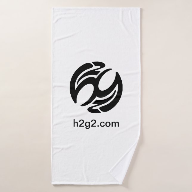 h2g2 Logo Bath Towel (Bath Towel)