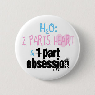H2O 2 INCH ROUND BUTTON