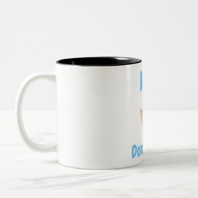 h2o don't hurt Two-Tone coffee mug (Left)