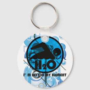 H2O_SWIMMER KEYCHAIN
