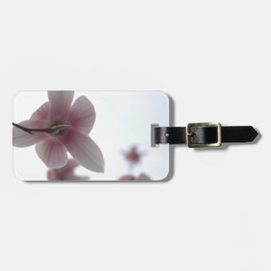 H.A.S. Arts luggage tag, image detail, Magnolia Tag