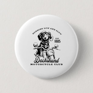 H&amp;h New Life Clothing Uni-adults Dachshund Mot 2 Inch Round Button