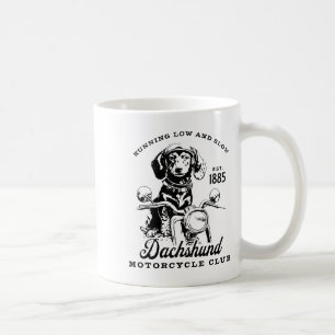 H&h New Life Clothing Uni-adults Dachshund Mot Coffee Mug