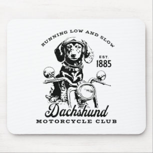 H&h New Life Clothing Uni-adults Dachshund Mot Mouse Pad
