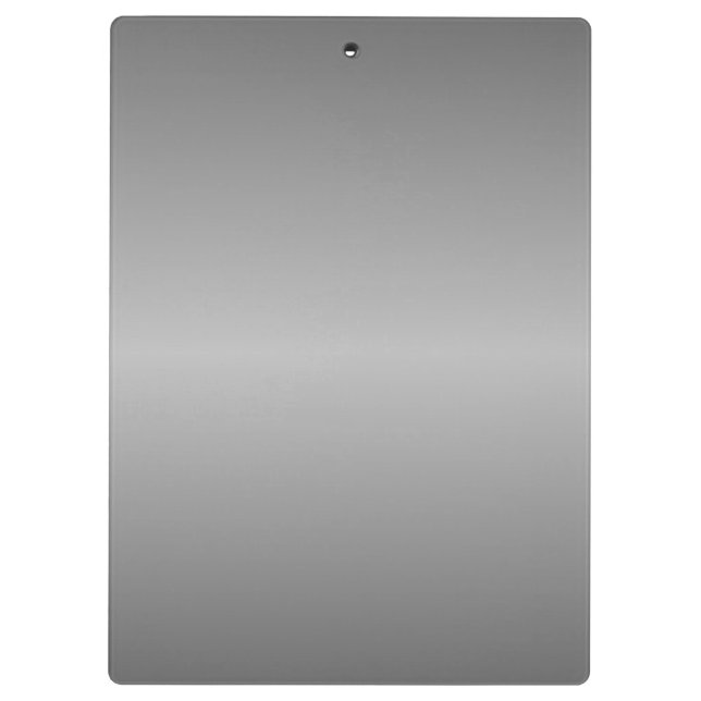 H Bi-Linear Gradient - Dark Grey and Light Grey Clipboard (Back)