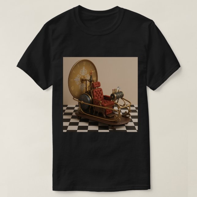 H. G. Wells' The Time Machine T-Shirt (Design Front)