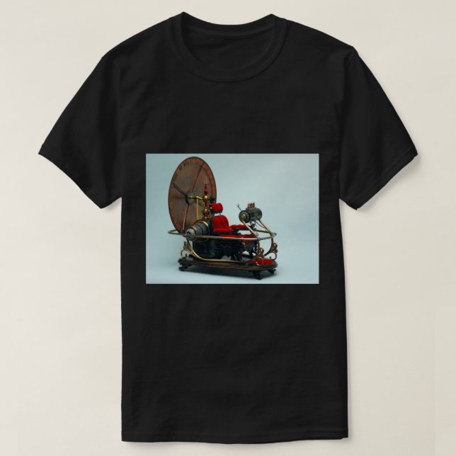 H. G. Wells' Time Machine from his novel T-Shirt (Design Front)