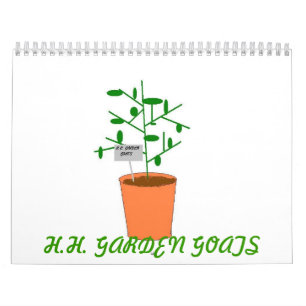 H.H. Calendrier des chèvres 2010 de jardin