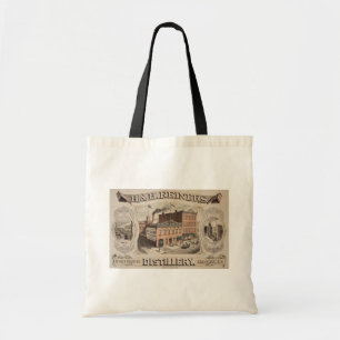 H.& H. Reiners Distillery Building In Brooklyn, Ny Tote Bag