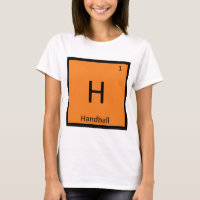 H - Handball Sport Chemistry Periodic Table Symbol