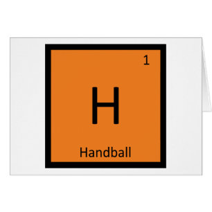 H - Handball Sport Chimie Symbole du tableau pério