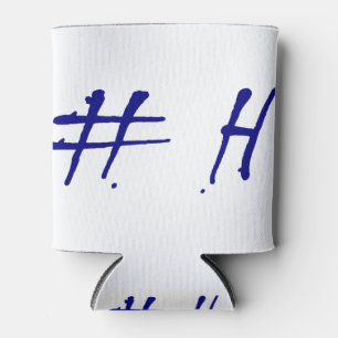 H hashtag can cooler