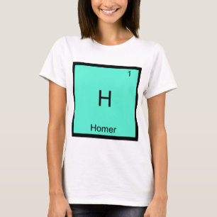 H - Homer Funny Chemistry Element Symbol T-Shirt