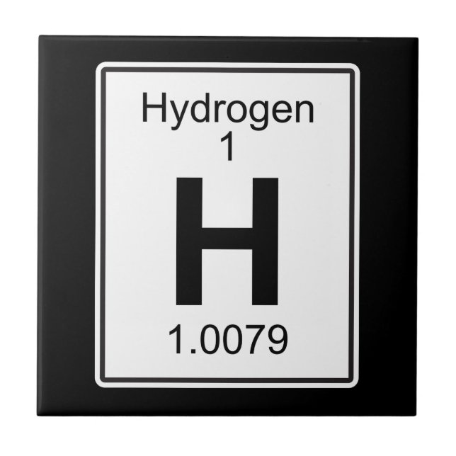 H - Hydrogen Tile (Front)