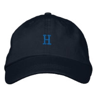 H initial - Caractère lettre Monogramme Casquette