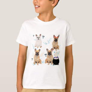 H is for Halloween Frenchie Dog T-Shirt