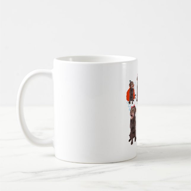 H is for Halloween Labrador Dog Coffee Mug (Left)