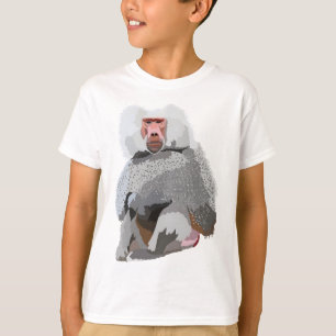 H is for Hamadryas Baboon T-Shirt